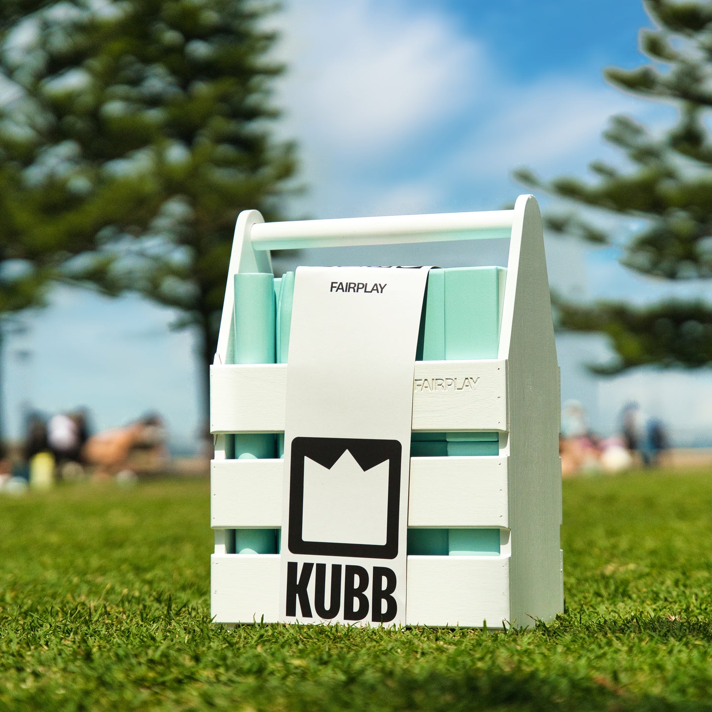 Kubb Kit - Baby Blue